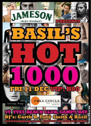 Basils hot 1000 - St Yves Beach club - Camps Bay - Cape Town
